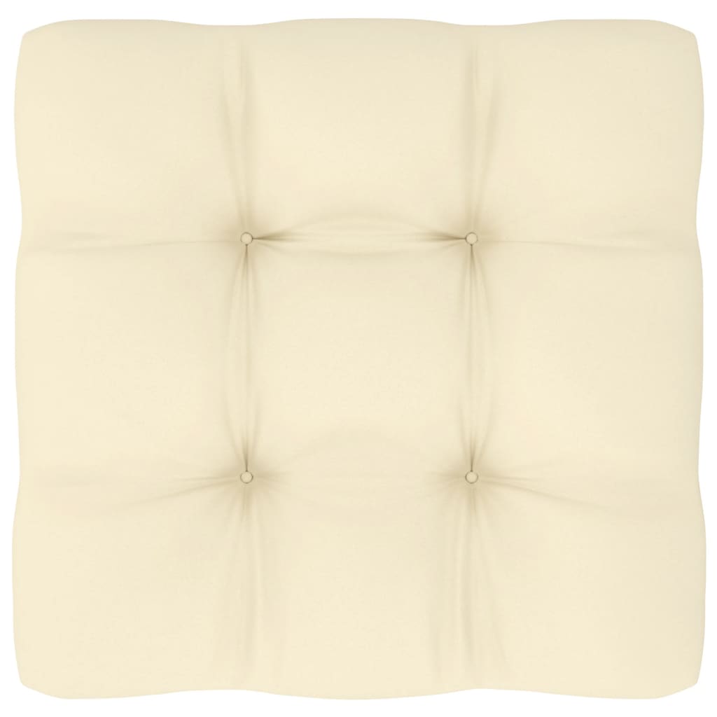 Nine Piece Pinewood Patio Lounge Set with Cushions-6